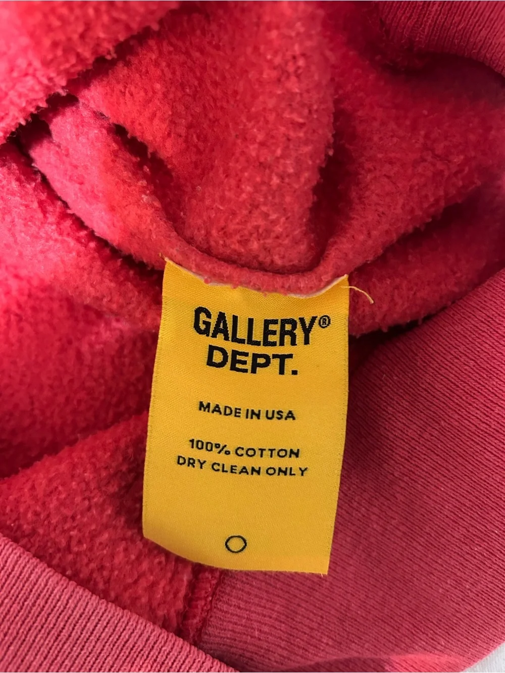 Gallery dept red Vintage French Pullover Hoodie